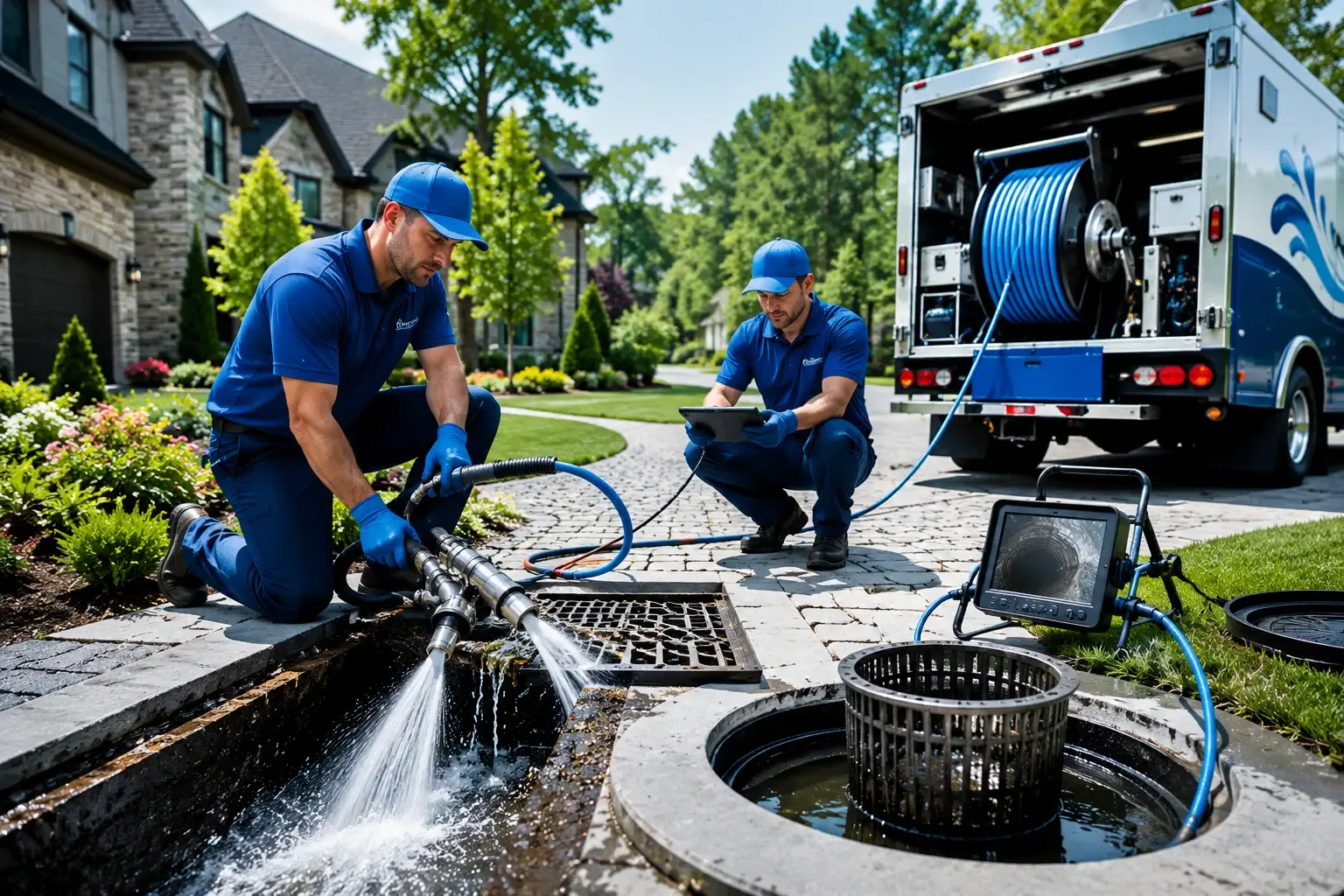 Local outdoor drain cleaning professionals in Pine Village, IN